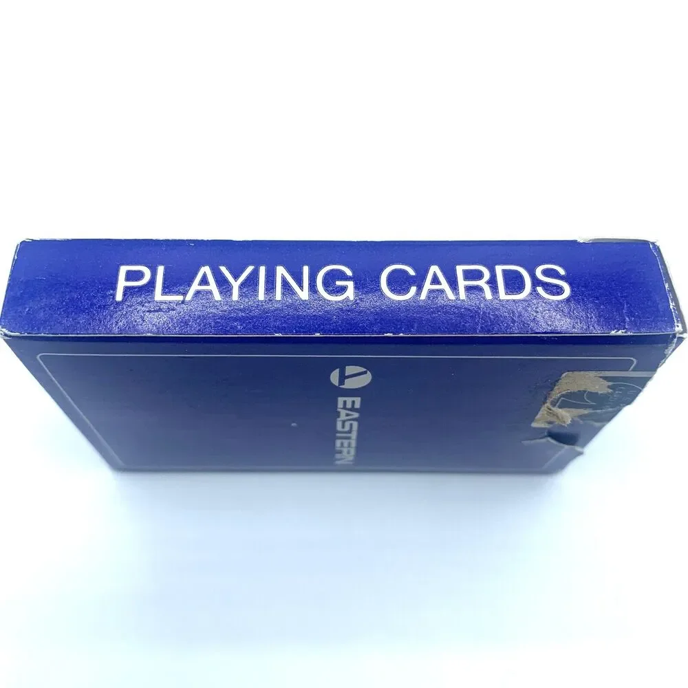 Vintage Eastern Airlines playing cards in box blue